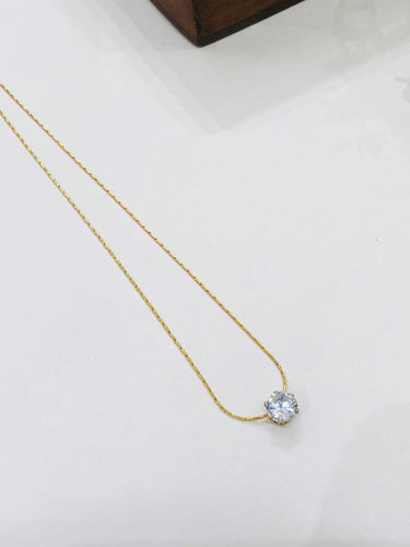Minimalist Stone Golden Chain
